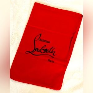 Christian Louboutin Shoe Dust Bag ♥️